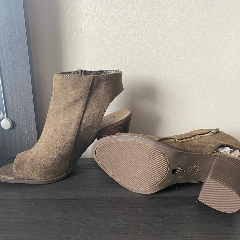 Open Toe Bootie